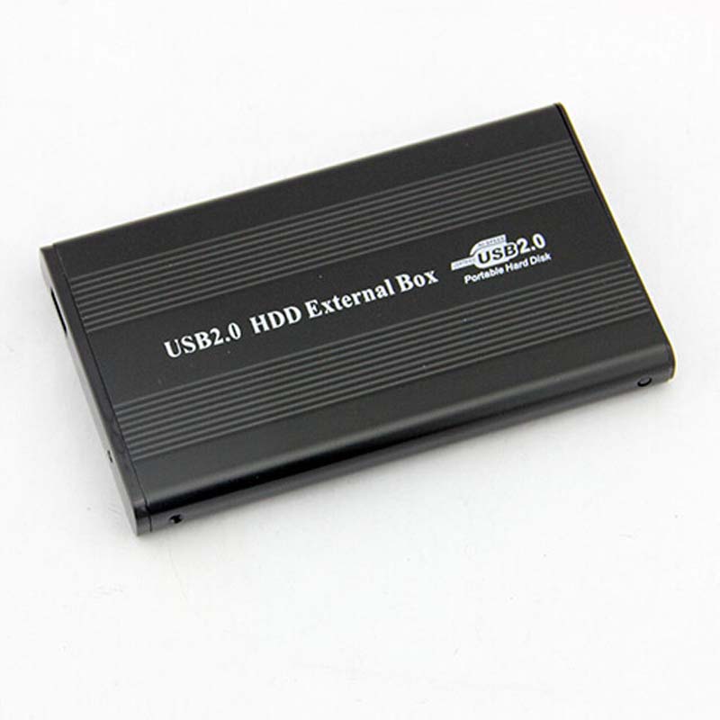 New aluminum USB2.0 HDD Enclosure support all 2.5-inch laptop hard drive